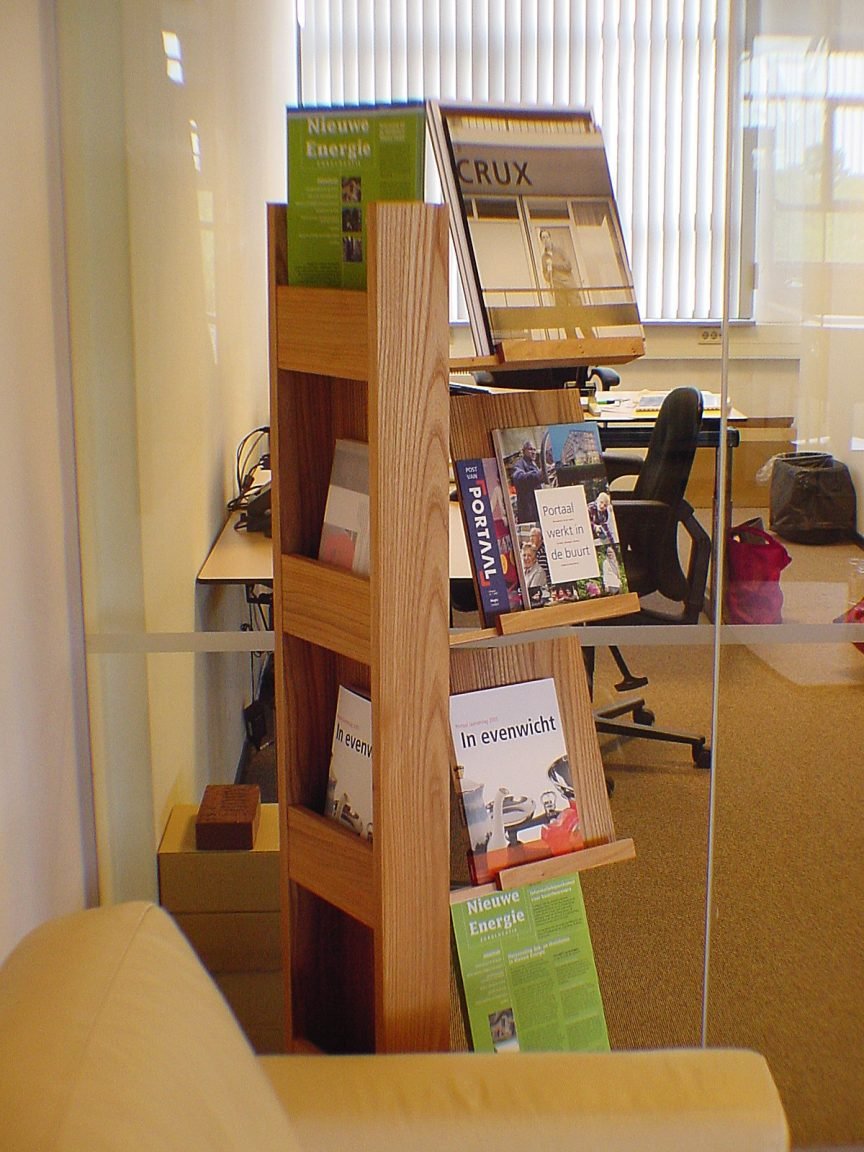 Ontwerp Folder display A4 Iepen