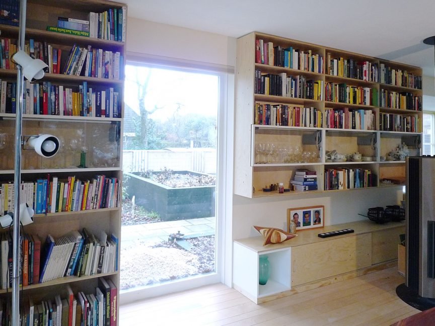 Inrichting woonhuis Rijen in underlayment en mahonie