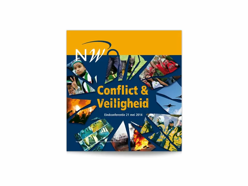 Cover van het boek Conflict & Veiligheid van NWO MaGW